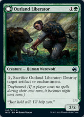 Outland Liberator // Frenzied Trapbreaker [Innistrad: Midnight Hunt] | Cards and Coasters CA