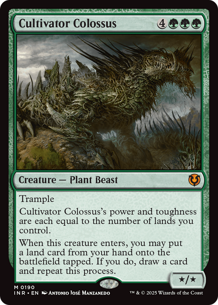 Cultivator Colossus [Innistrad Remastered] | Cards and Coasters CA