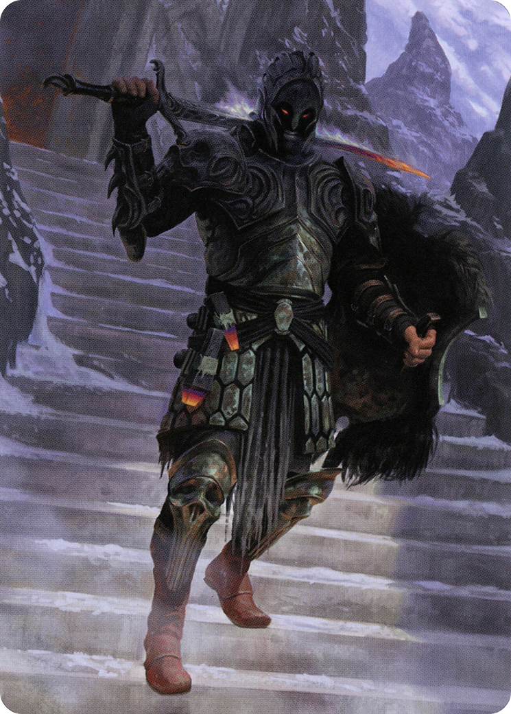 Dakkon, Shadow Slayer Art Card (49) [Modern Horizons 2 Art Series] | Cards and Coasters CA