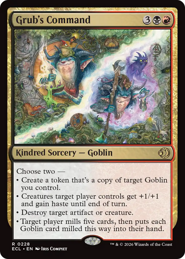 Grub's Command [Lorwyn Eclipsed] | Cards and Coasters CA