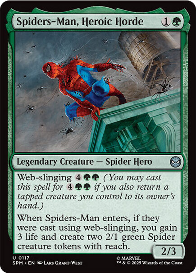 Spiders-Man, Heroic Horde [Marvel's Spider-Man] | Cards and Coasters CA