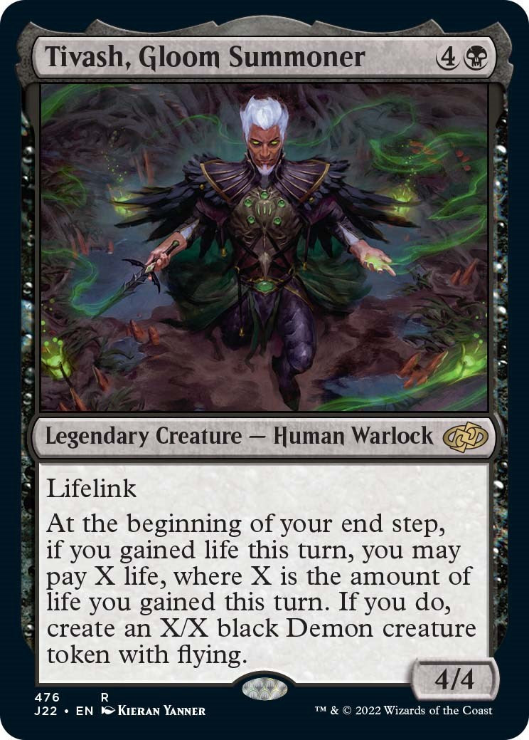 Tivash, Gloom Summoner [Jumpstart 2022] | Cards and Coasters CA