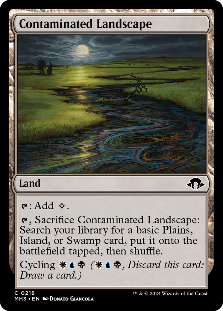 Contaminated Landscape [Modern Horizons 3] | Cards and Coasters CA