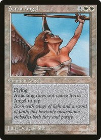 Serra Angel (Oversized) [Oversize Cards] | Cards and Coasters CA