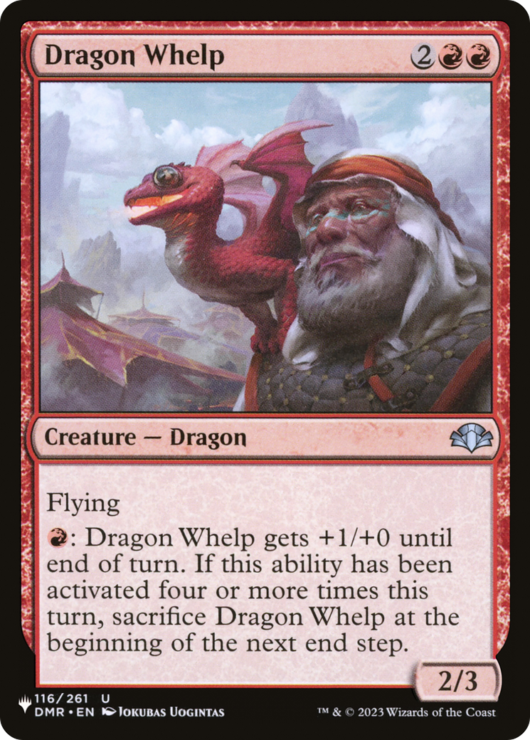 Dragon Whelp (DMR) [The List] | Cards and Coasters CA