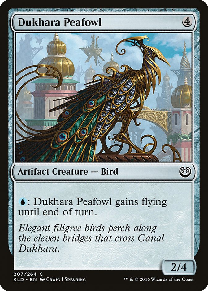 Dukhara Peafowl [Kaladesh] | Cards and Coasters CA