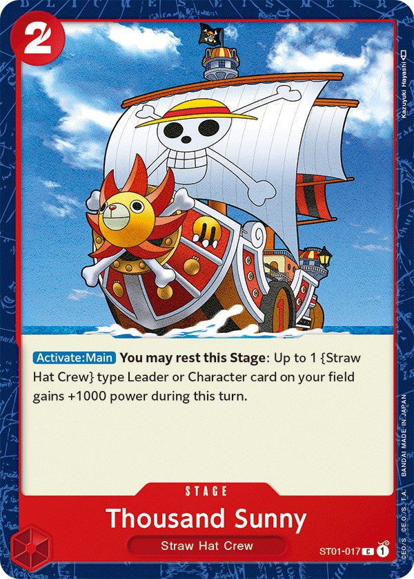 Thousand Sunny [Starter Deck: Straw Hat Crew] | Cards and Coasters CA