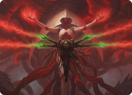 All Will Be One Art Card [Phyrexia: All Will Be One Art Series] | Cards and Coasters CA