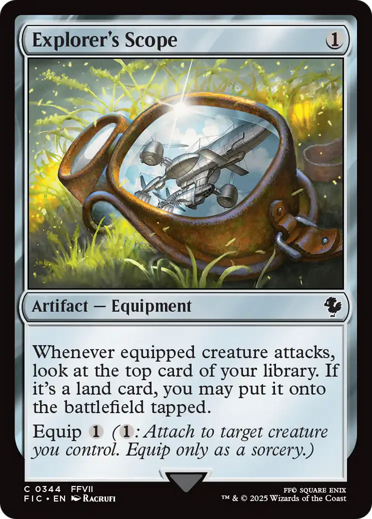 Explorer's Scope [FINAL FANTASY Commander] | Cards and Coasters CA