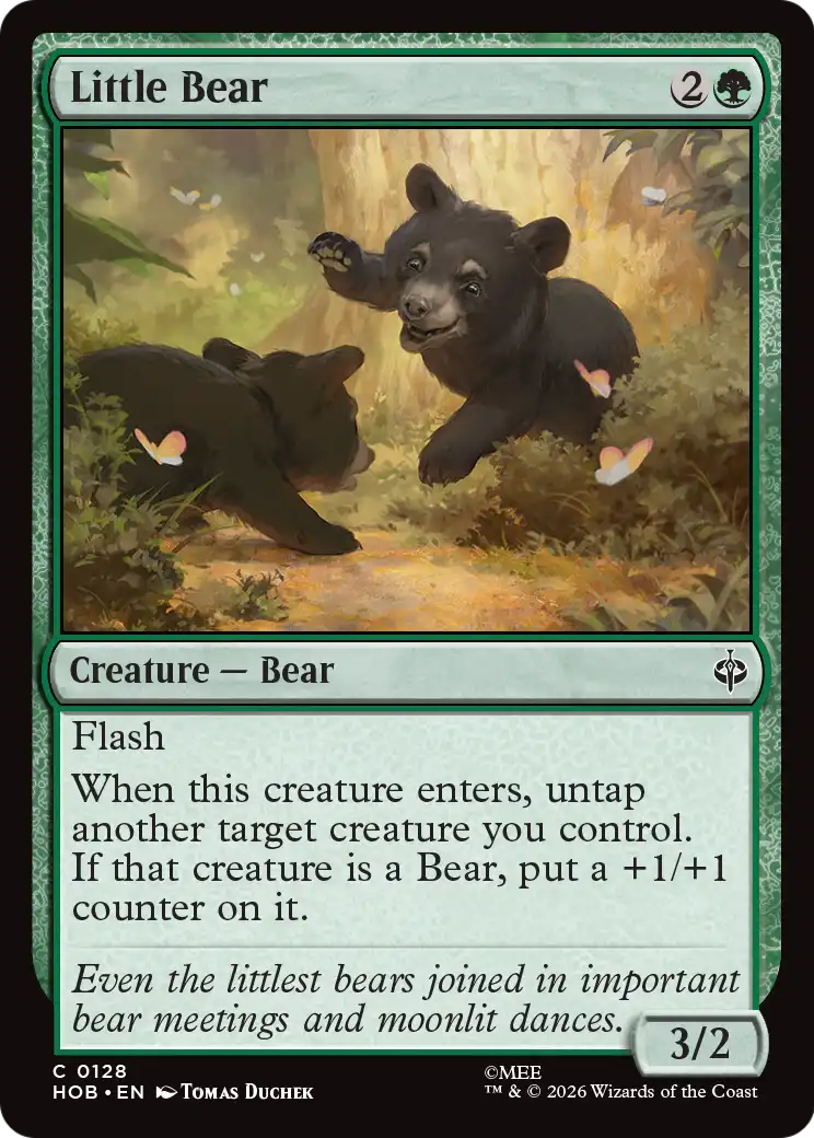 Little Bear [The Hobbit] | Cards and Coasters CA