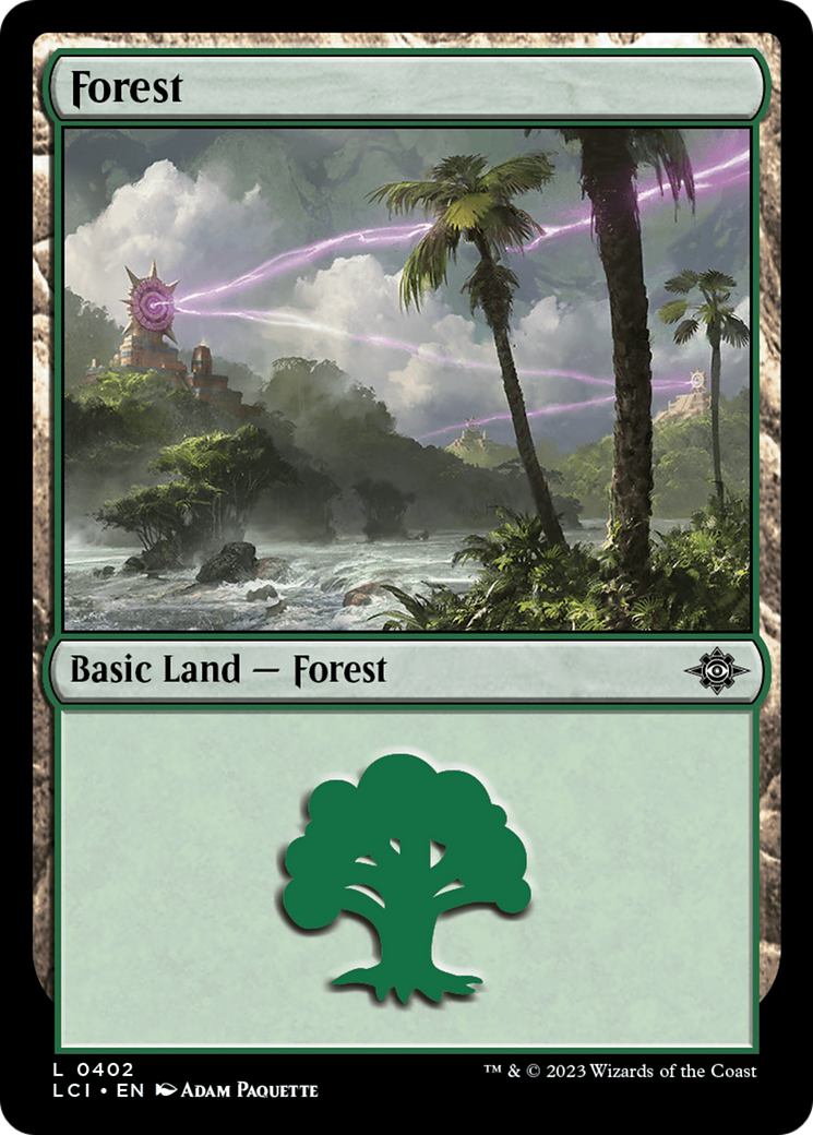 Forest (0402) [The Lost Caverns of Ixalan] | Cards and Coasters CA