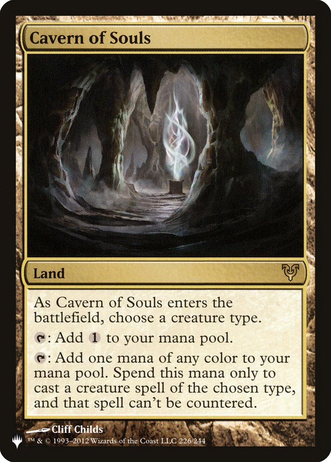 Cavern of Souls [The List] | Cards and Coasters CA