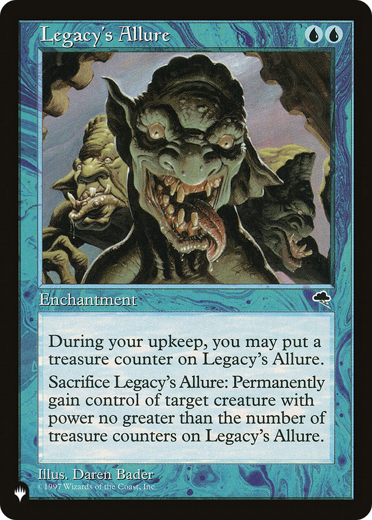 Legacy's Allure [The List Reprints] | Cards and Coasters CA