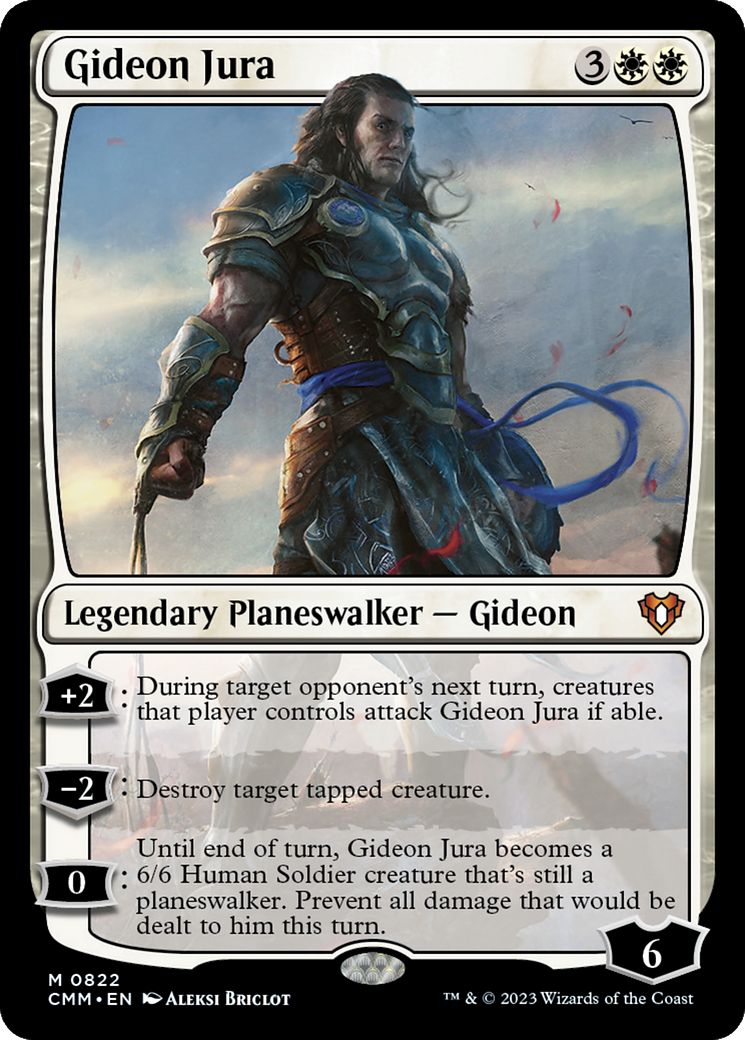 Gideon Jura [Commander Masters] | Cards and Coasters CA