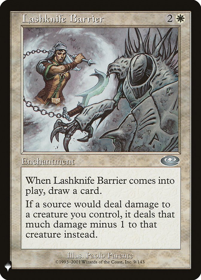 Lashknife Barrier [Mystery Booster] | Cards and Coasters CA