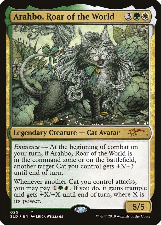 Arahbo, Roar of the World [Secret Lair Drop Series] | Cards and Coasters CA