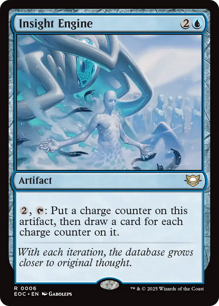 Insight Engine [Edge of Eternities Commander] | Cards and Coasters CA