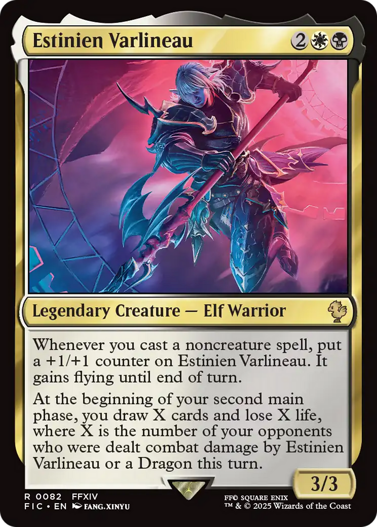 Estinien Varlineau [FINAL FANTASY Commander] | Cards and Coasters CA