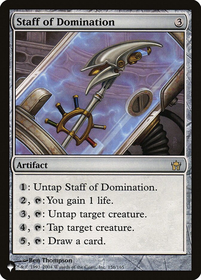 Staff of Domination [The List] | Cards and Coasters CA