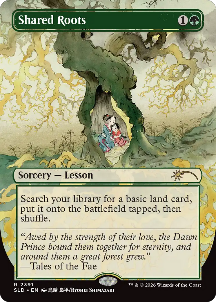 Shared Roots [Secret Lair Drop Series] | Cards and Coasters CA