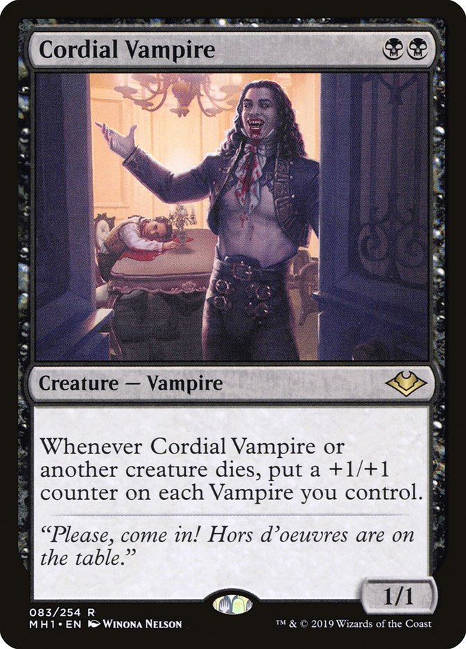 Cordial Vampire [Modern Horizons] | Cards and Coasters CA