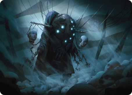 Meldweb Curator Art Card [Phyrexia: All Will Be One Art Series] | Cards and Coasters CA