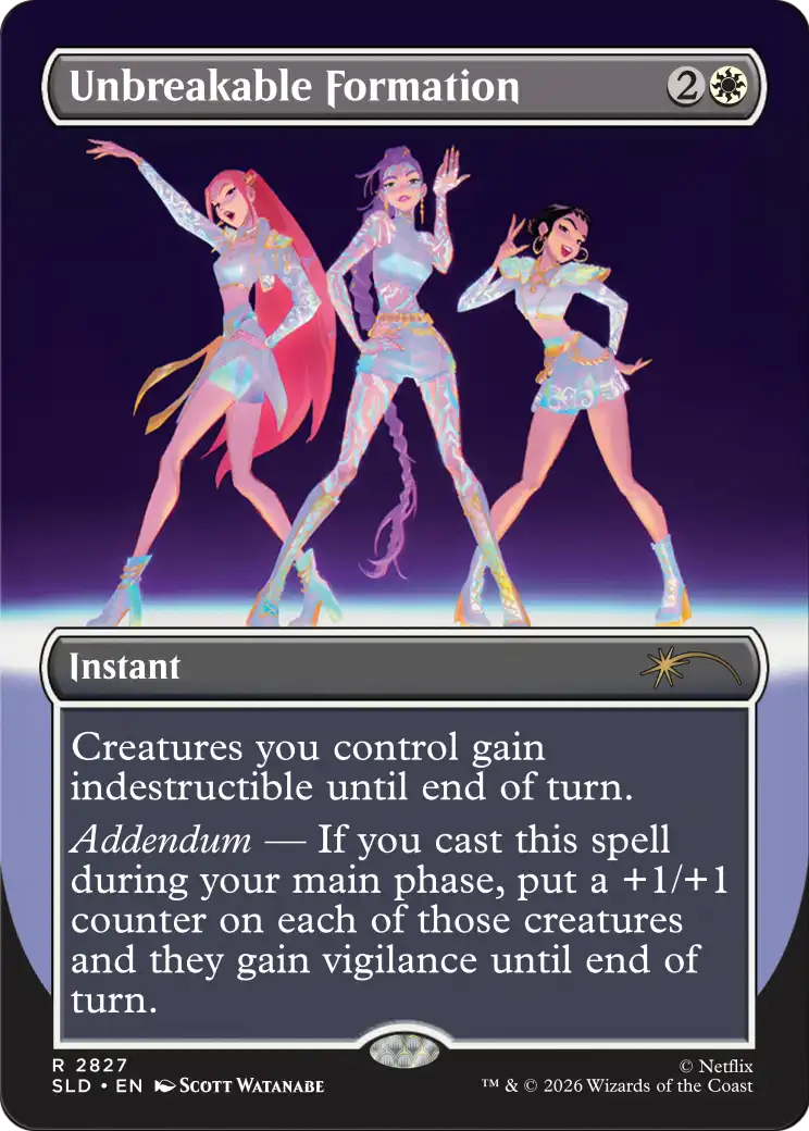Unbreakable Formation (2827) [Secret Lair Drop Series] | Cards and Coasters CA