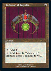 Talisman of Impulse (Foil Etched) [Secret Lair Drop Series] | Cards and Coasters CA