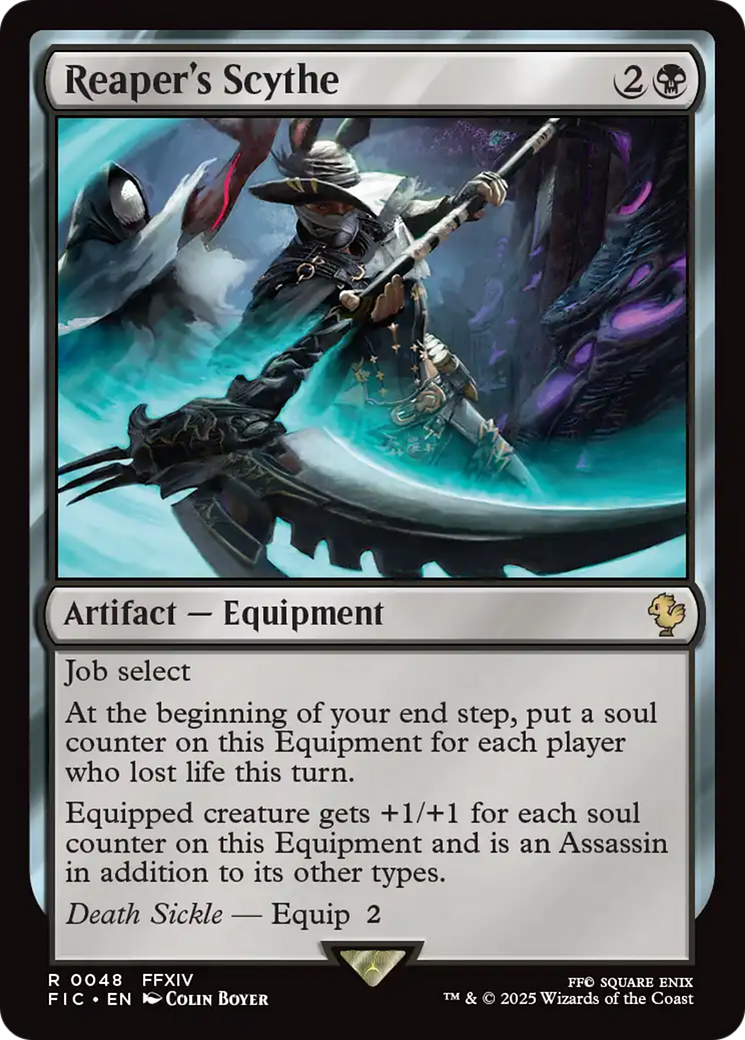 Reaper's Scythe [FINAL FANTASY Commander] | Cards and Coasters CA