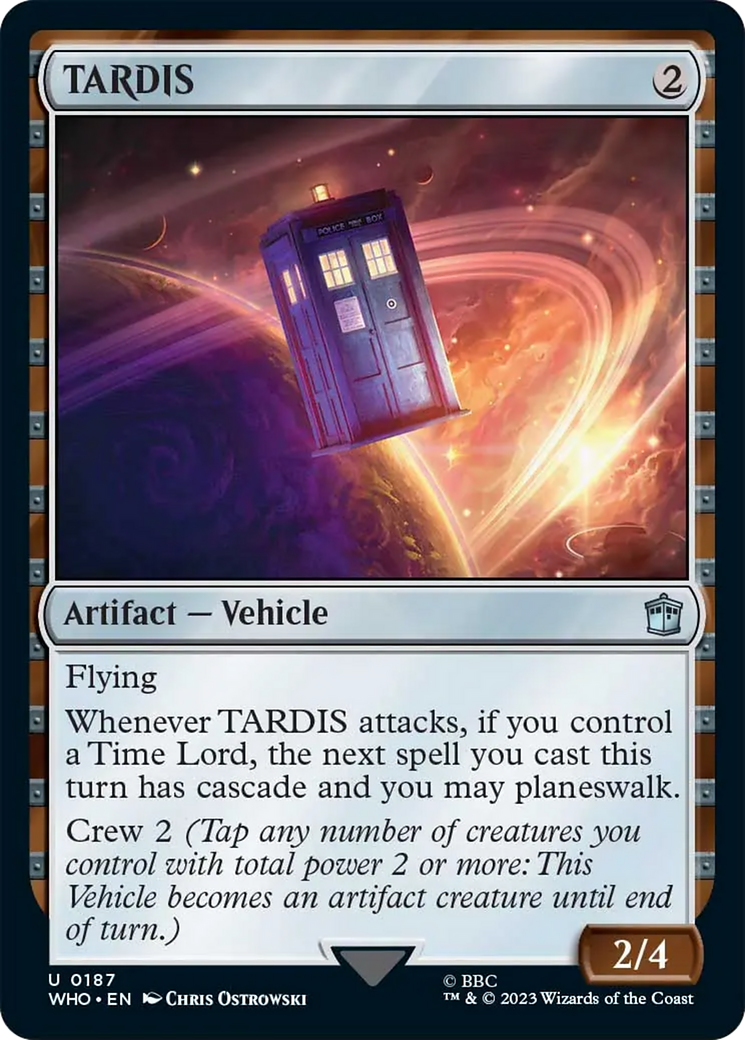 TARDIS [Doctor Who] | Cards and Coasters CA