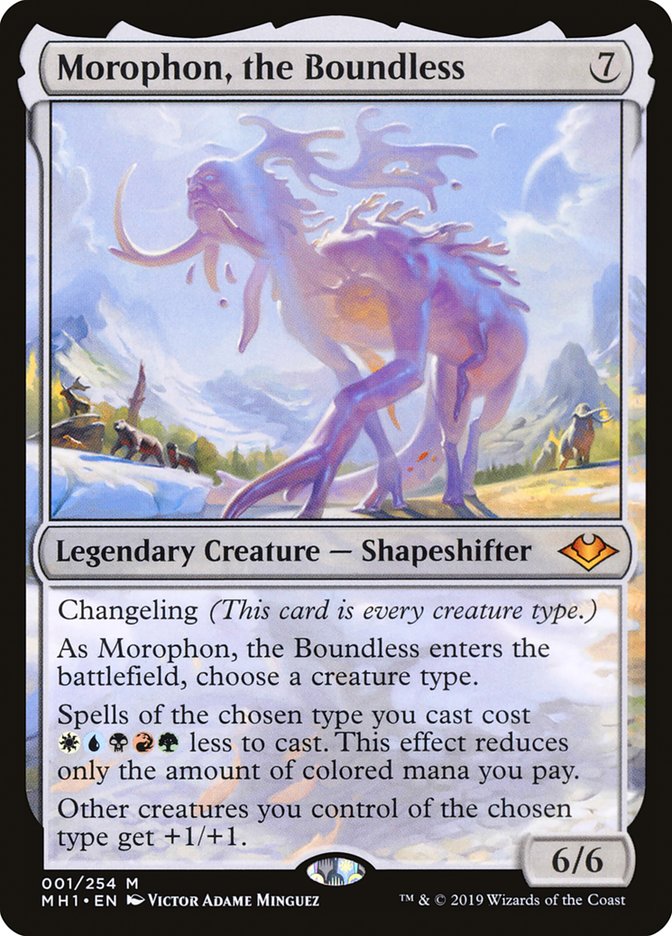 Morophon, the Boundless [Modern Horizons] | Cards and Coasters CA