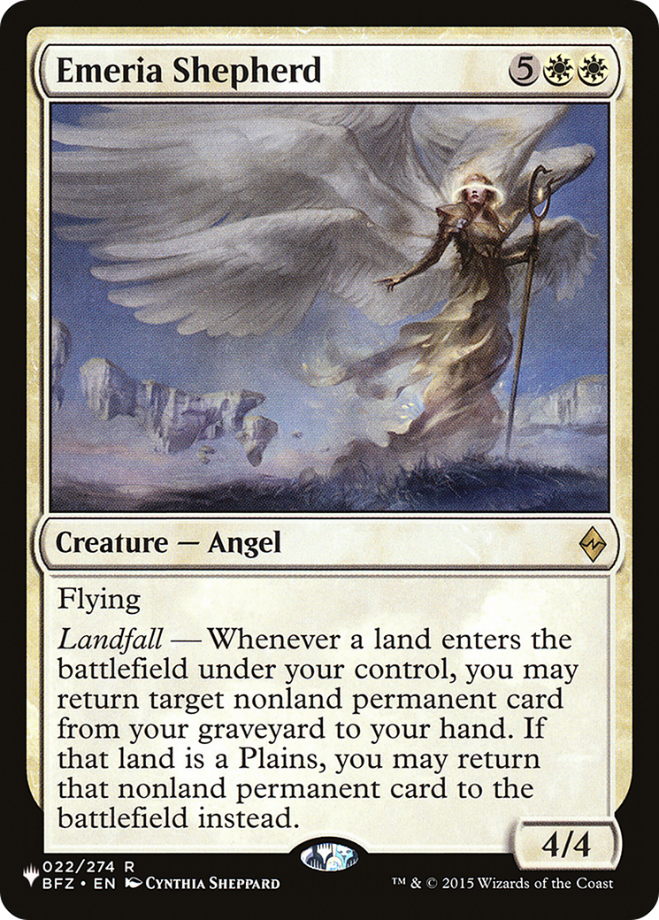 Emeria Shepherd [Secret Lair: Angels] | Cards and Coasters CA