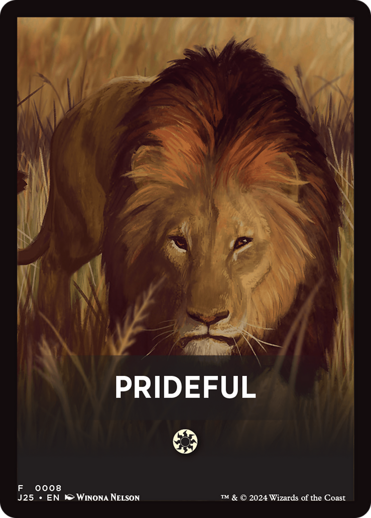 Prideful Theme Card [Foundations Jumpstart Front Cards] | Cards and Coasters CA