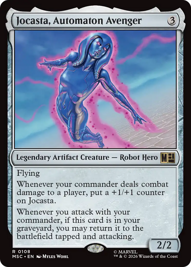 Jocasta, Automaton Avenger [Marvel Super Heroes Commander] | Cards and Coasters CA