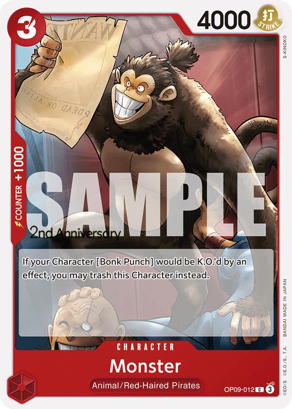 Monster [Emperors in the New World: 2nd Anniversary Tournament Cards] | Cards and Coasters CA