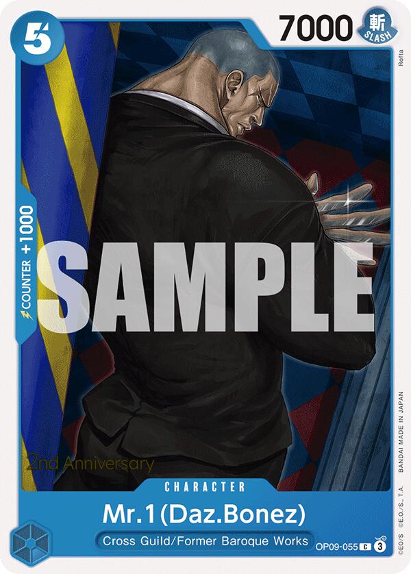 Mr.1(Daz.Bonez) [Emperors in the New World: 2nd Anniversary Tournament Cards] | Cards and Coasters CA