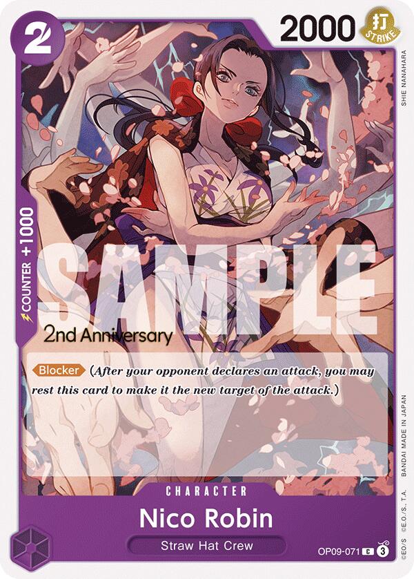 Nico Robin [Emperors in the New World: 2nd Anniversary Tournament Cards] | Cards and Coasters CA