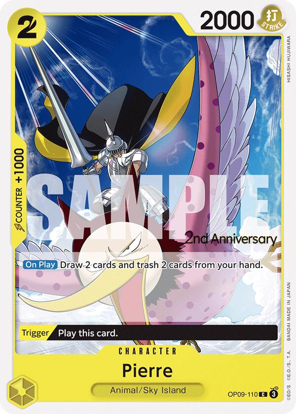 Pierre [Emperors in the New World: 2nd Anniversary Tournament Cards] | Cards and Coasters CA