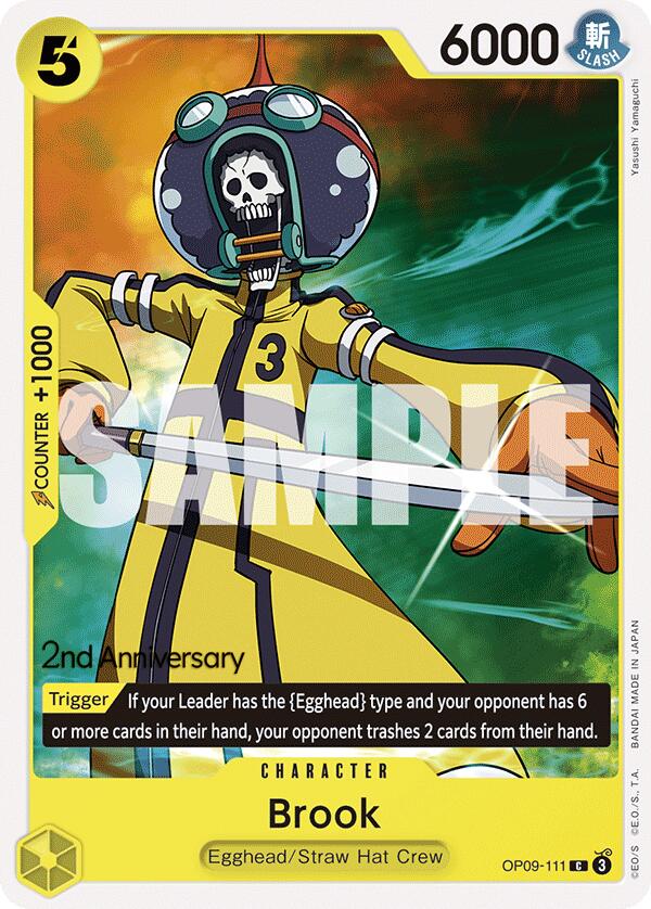 Brook [Emperors in the New World: 2nd Anniversary Tournament Cards] | Cards and Coasters CA