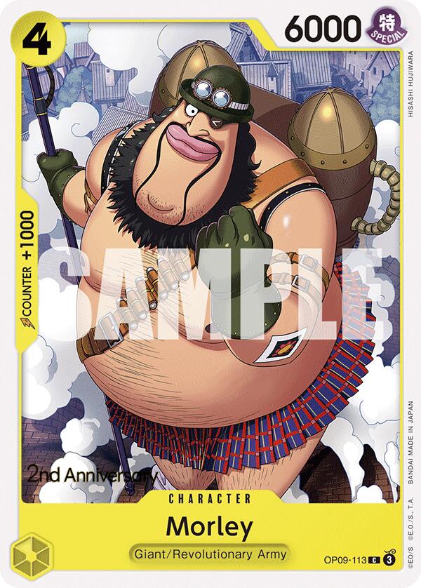 Morley [Emperors in the New World: 2nd Anniversary Tournament Cards] | Cards and Coasters CA