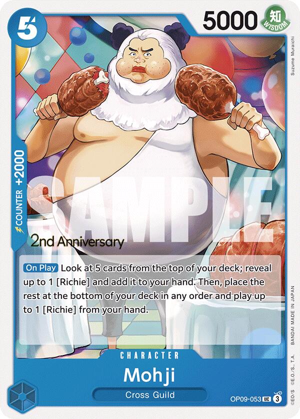 Mohji [Emperors in the New World: 2nd Anniversary Tournament Cards] | Cards and Coasters CA