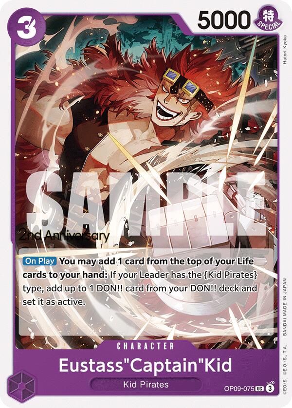 Eustass"Captain"Kid [Emperors in the New World: 2nd Anniversary Tournament Cards] | Cards and Coasters CA