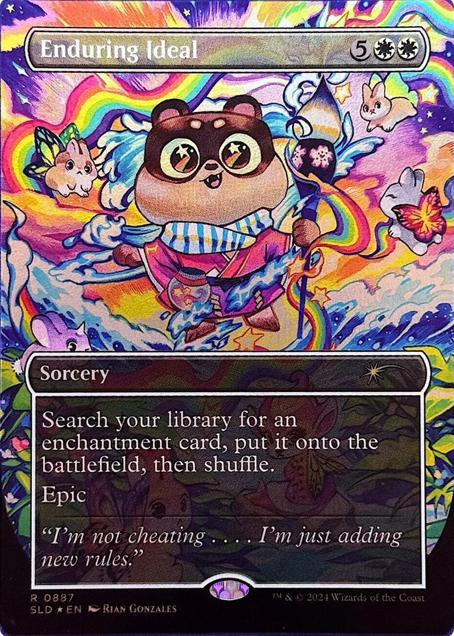 Enduring Ideal (Rainbow Foil) [Secret Lair Drop Series] | Cards and Coasters CA