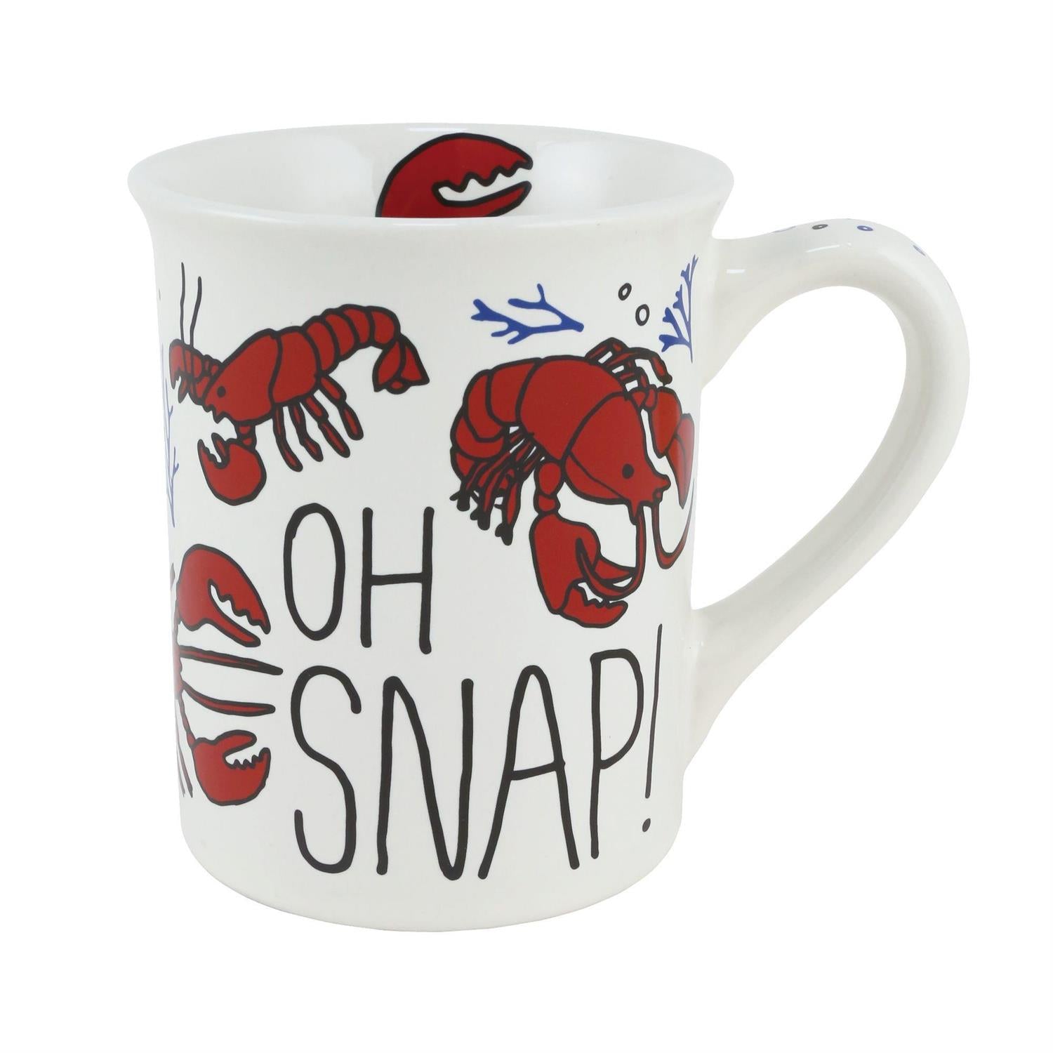 OH SNAP LOBSTER MUG | Cards and Coasters CA