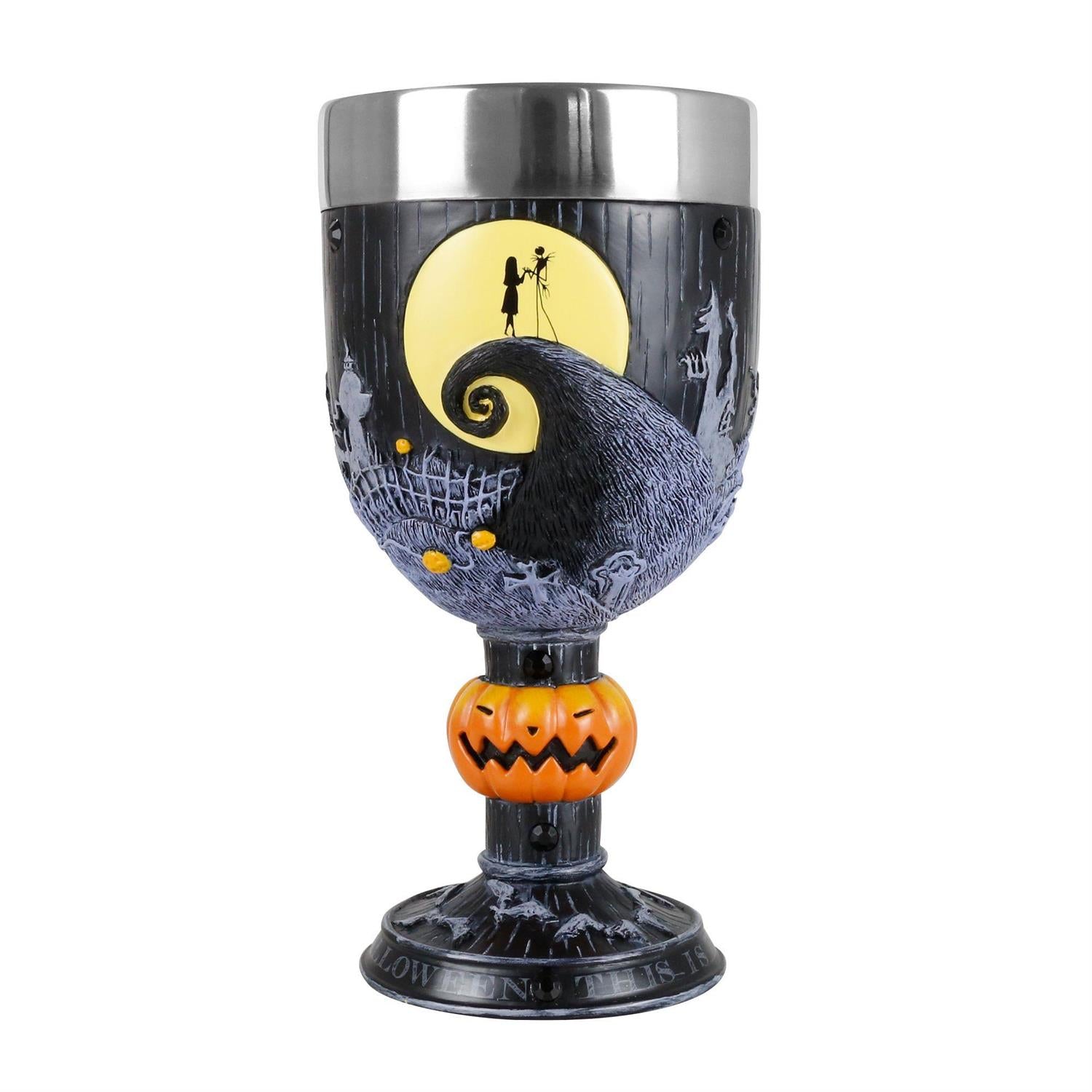 Nightmare Before Christmas Goblet | Cards and Coasters CA