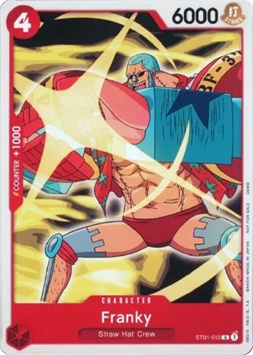 Franky [One Piece Demo Deck Cards] | Cards and Coasters CA