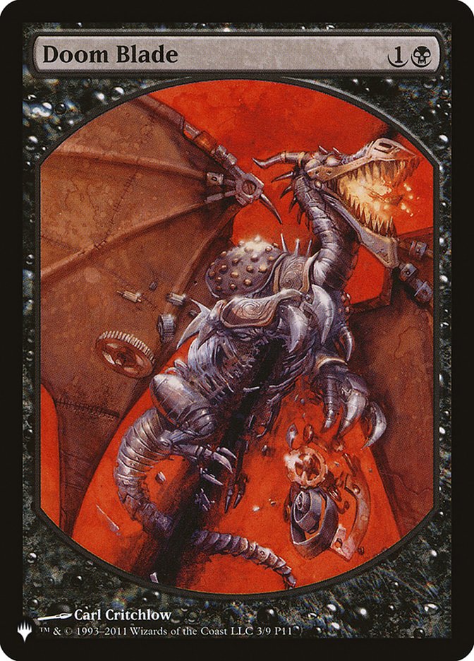 Doom Blade [The List] | Cards and Coasters CA