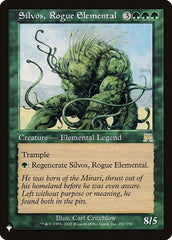 Silvos, Rogue Elemental [The List] | Cards and Coasters CA