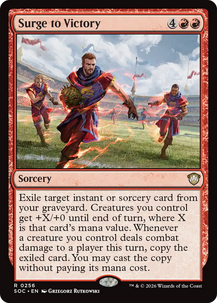 Surge to Victory [Secrets of Strixhaven Commander] | Cards and Coasters CA
