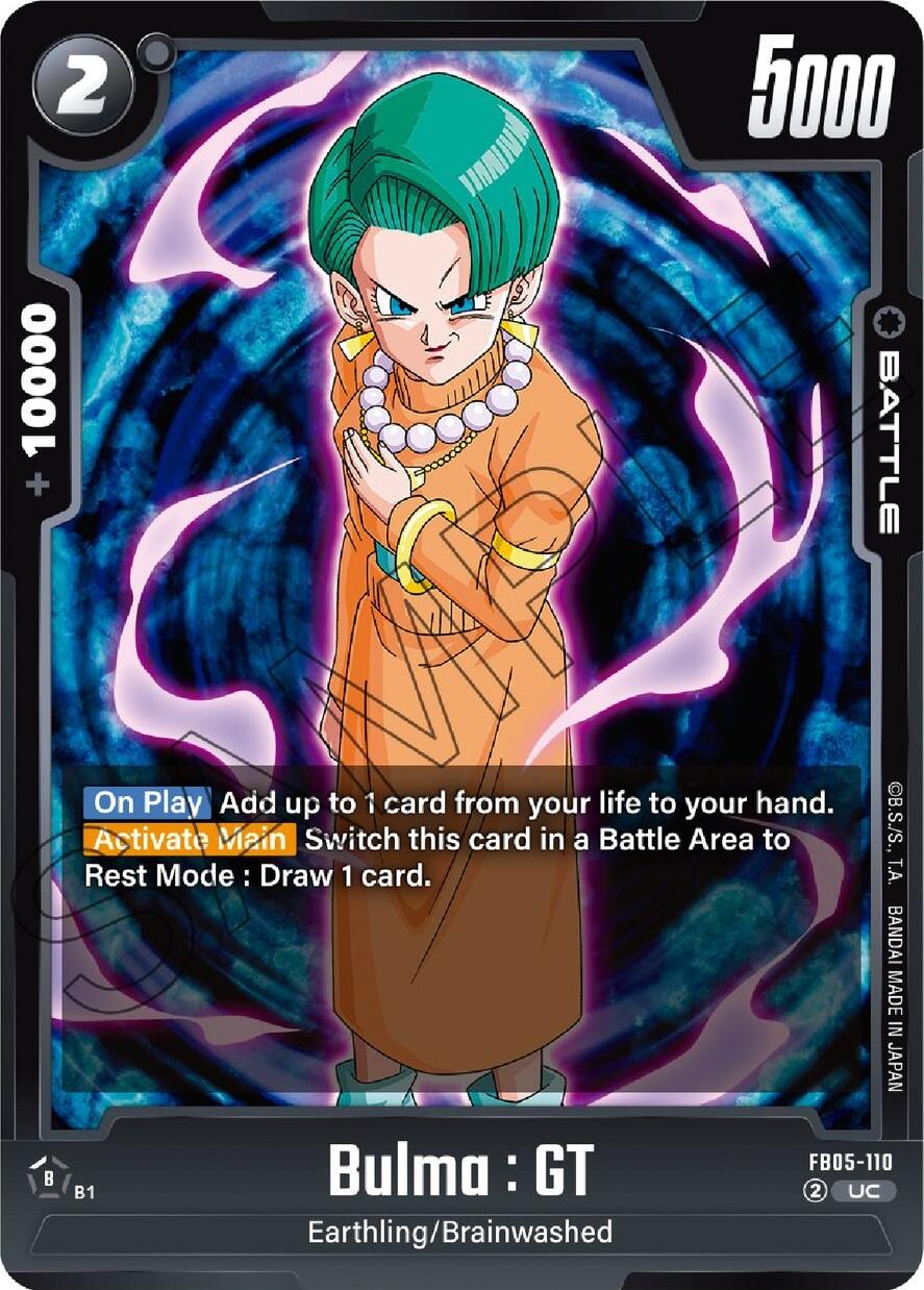 Bulma : GT [New Adventure] | Cards and Coasters CA